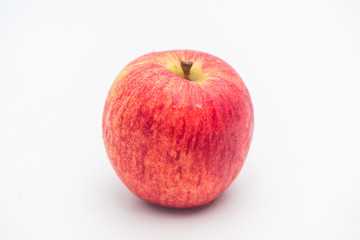 One GALA APPLE isolated on white background.
