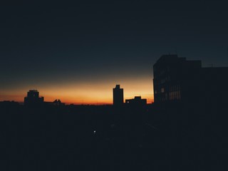 Fototapeta premium Sunet in Belo Horizonte