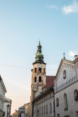 Fototapeta na wymiar St. Andrew's Church at Old Town district in Krakow, Poland