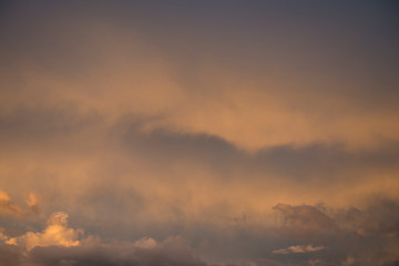 Obraz premium background of vlouds above the ocean