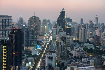 Fototapeta premium THAILAND BANGKOK SUKHUMVIT SKYLINE