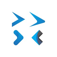 Arrow ilustration logo