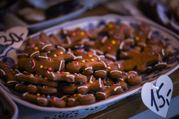 delicious artisanal ginger bread close up