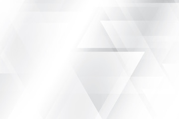 Fototapeta premium Abstract geometric white and gray color background. Vector, illustration. 