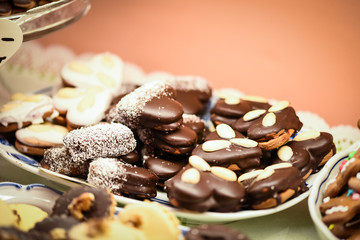 delicious artisanal ginger bread close up
