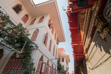 THAILAND BANGKOK THONBURI WAT PAK NAM