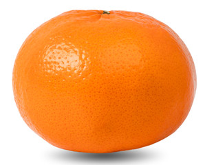 Orange fruit isolate on white background with clipping path.