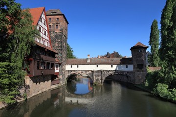 Fototapeta na wymiar Nuremberg Old Town