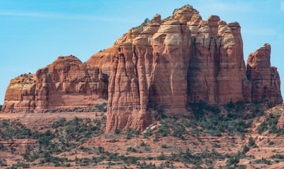 Cathedral Rock mountains