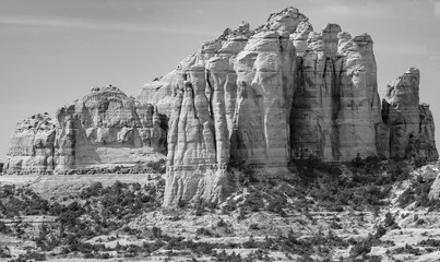 Cathedral Rock mountains
