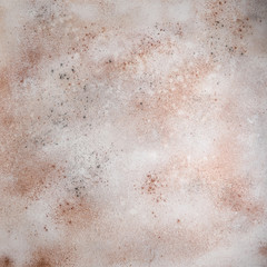 Light rust textured background. Copy space.