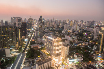 Obraz premium THAILAND BANGKOK SUKHUMVIT SKYLINE