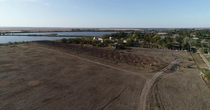 abandoned meteorological station radio antenna complex aerial view