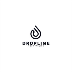 Drop Water Logo design template idea