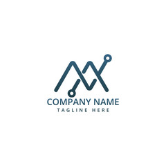 Business, financial and investment vector logo design