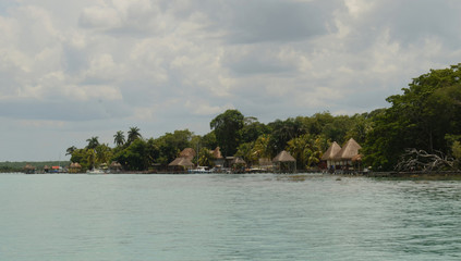 Cabañas isla caribe 