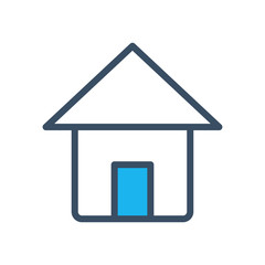 Home icon vector template illustration design