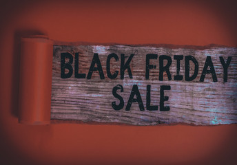 Word writing text Black Friday Sale. Business photo showcasing Shopping Day Start of the Christmas...