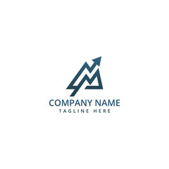 Business, financial and investment vector logo design