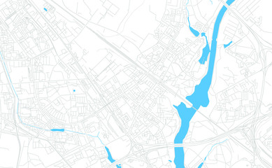 Khimki, Russia bright vector map