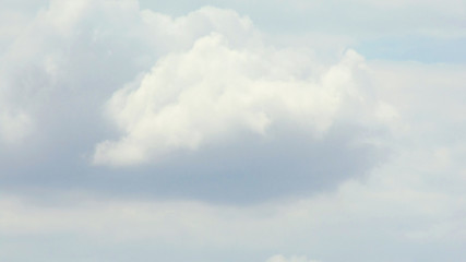 blue sky with white clouds