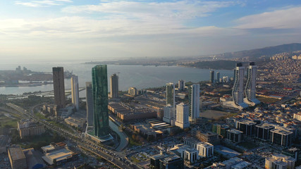 Fototapeta premium Izmir is a city on Turkey’s Aegean coast. Known as Smyrna in antiquity.