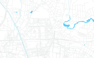 Korolyov, Russia bright vector map