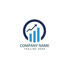 Business, financial and investment vector logo design