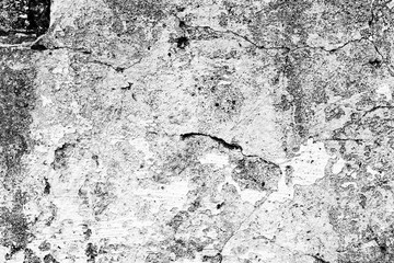 Texture of a concrete wall with cracks and scratches which can be used as a background