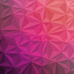 Obraz premium Abstract Low Polygon gradient Generative Art background illustration