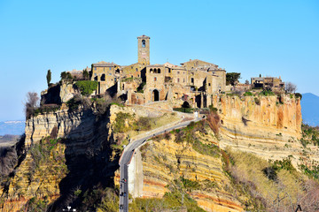 Fototapeta premium Civita di Bagnoregio in Umbria, Italia