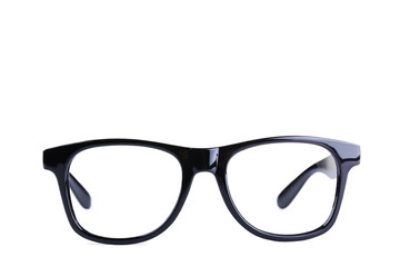 Fototapeta premium Eye glasses isolated on white background