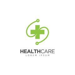 Obraz premium Medical or Pharmacy Logo Design, Health Care Logo, For Medical Center, Medical cross