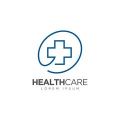 Medical or Pharmacy Logo Design, Health Care Logo, For Medical Center, Medical cross