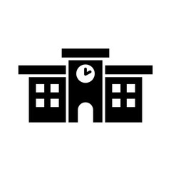 School icon vector template illustration design