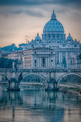 Fototapeta na wymiar Rome Vatican Classic View