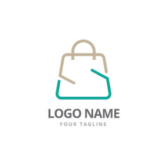 Letter S Shopping Modern Logo Design