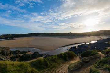 view of the river and the beach 