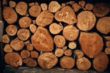 Wooden background decoration, near plan photo