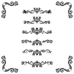 Classic Ornament Frame Vintage Border