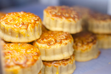 Traditional Chinese Moon Cakes, for the holiday season