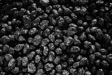 Fototapeta na wymiar A Heap of Organic Black Olives