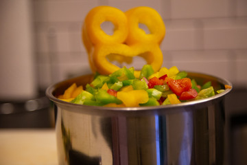 yellow smile pepper