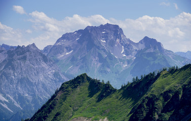 Faschina - Damüls - Mittagsspitze - Hahnenköpfle - Vorarlberg 