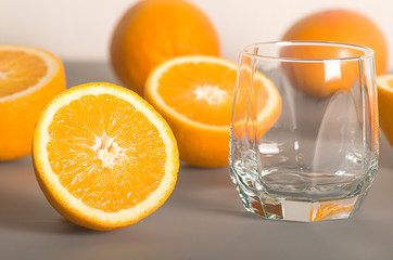 fresh orange juice. Orange juice in a nice glass. Juicy orange.