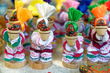 Obraz na płótnie Canvas Typical Cuban handmade souvenir