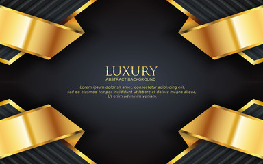Luxury Template Background With Geometric Shape