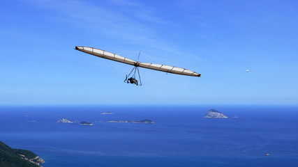 Hang-glider in Rio de Janeiro