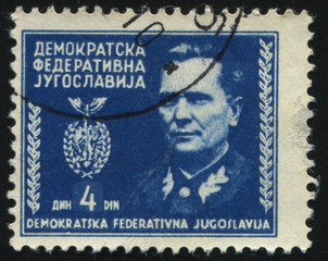 portrait of marshal Tito
