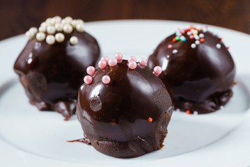 chocolate balls